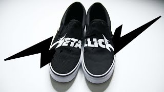 VANS METALLICA SLIP ON // Best Budget 