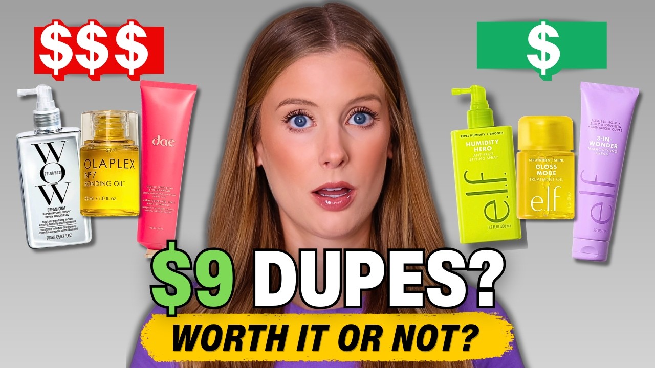 Watch on YouTube: E.L.F. Tried to Dupe Viral High End Haircare…
