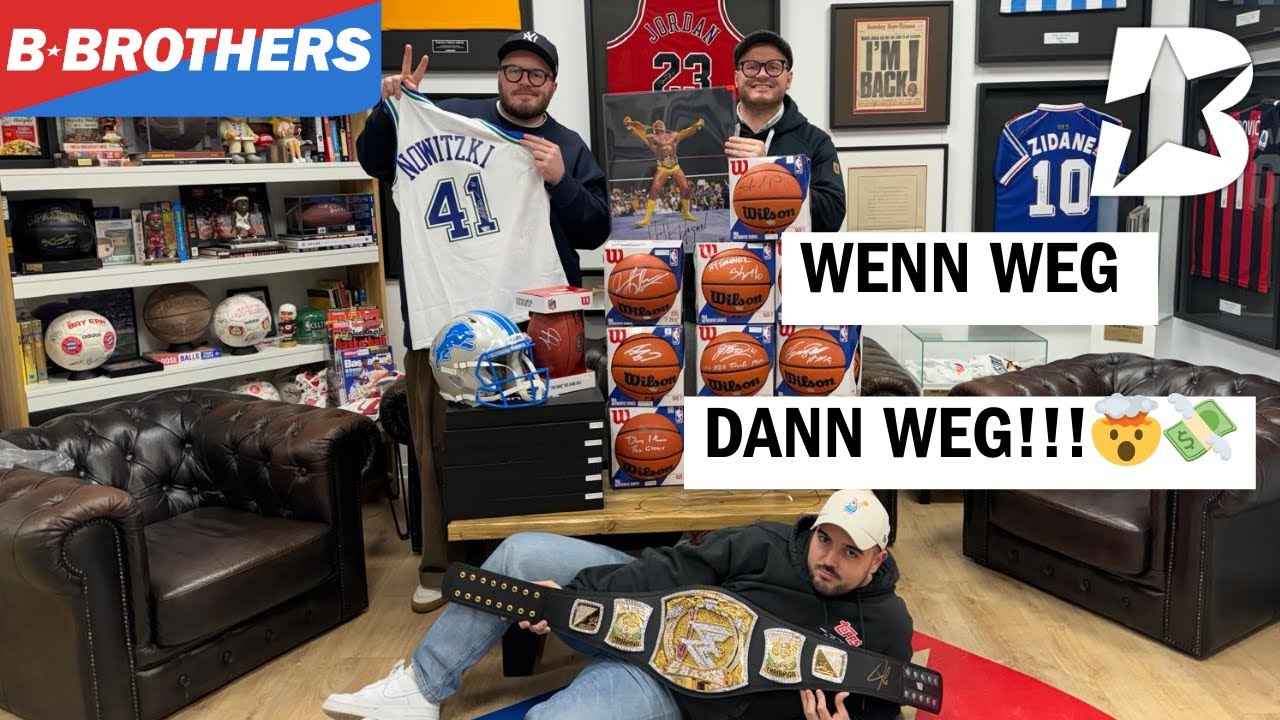 ALLES NEU!🤯 fette Ladung an neuen signierten Raritäten im B-Brothers Store 😵🔥