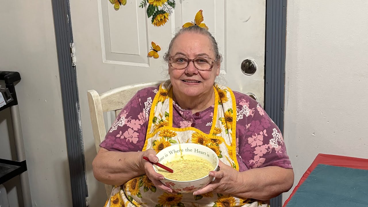 Сырный брокколи-суп от бабушки!