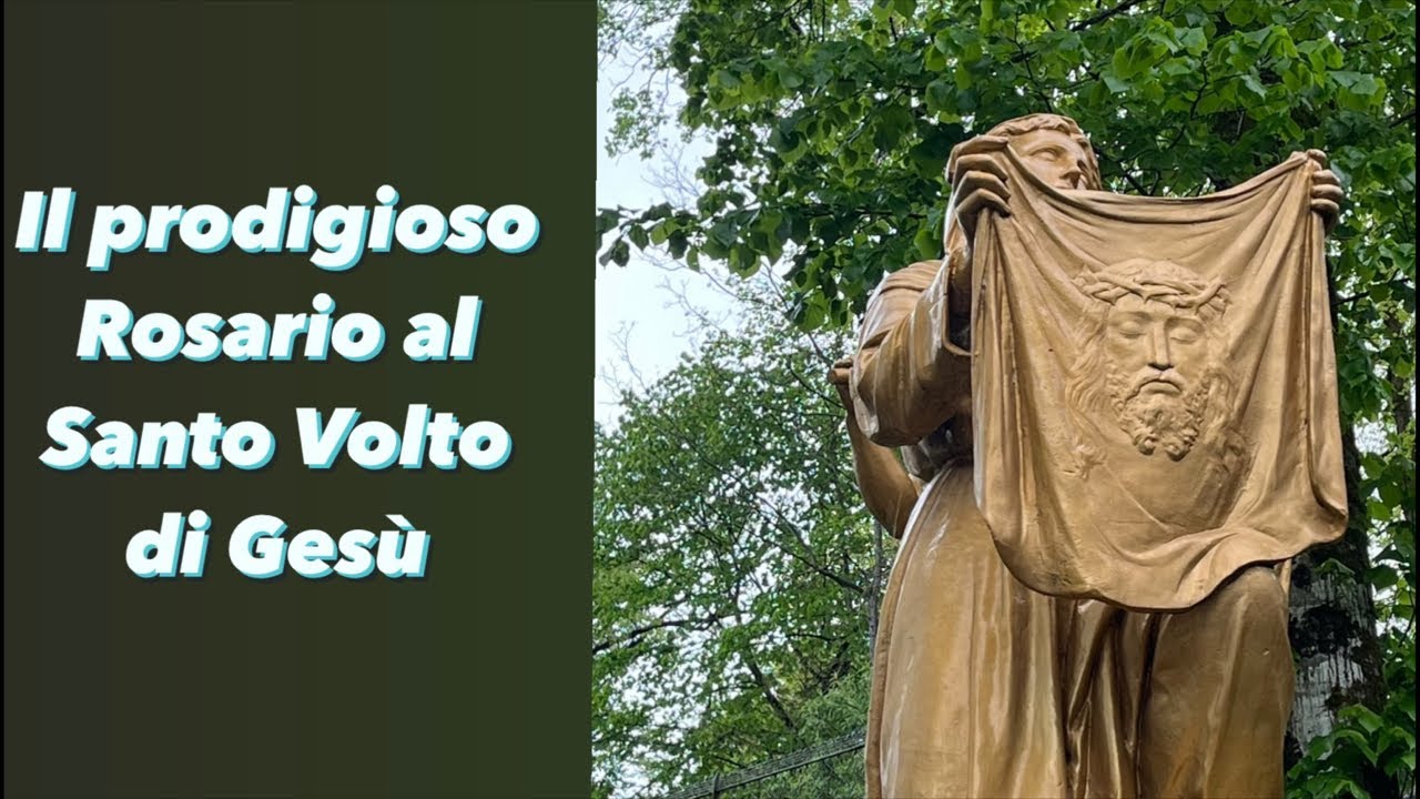 Il prodigioso Rosario al Santo Volto di Gesù.