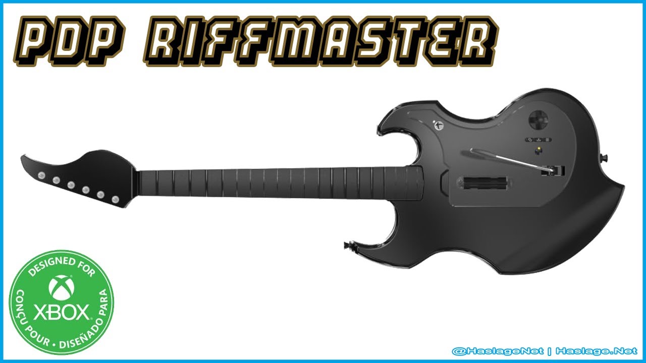 PDP Riffmaster Wireless Guitar Controller for Xbox Series, Xbox One & Windows