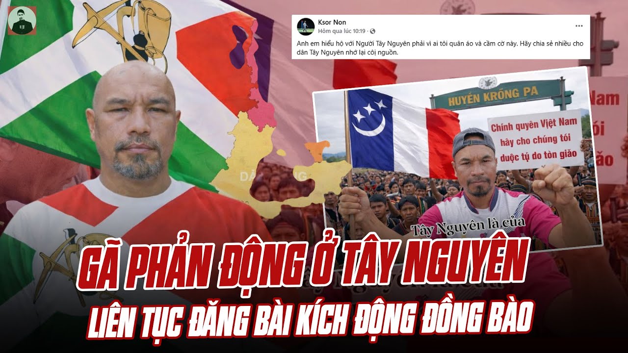 XUẤT HIỆN GÃ PHẢN ĐỘNG Ở TÂY NGUYÊN LIÊN TỤC ĐĂNG BÀI KÍCH ĐỘNG ĐỒNG BÀO NỔI LOẠN:PHẢI RẤT CẢNH GIÁC