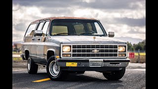 Big Square: 1989 Chevrolet Suburban 1500 2wd
