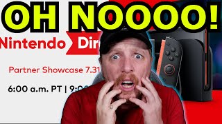 NEW Nintendo Direct TOMORROW but FANS ARE ANGRY!!