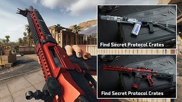 Where To Find The 2 New Secret Protocol Crates? - FREE M4A1 & AS VAL SKINS!