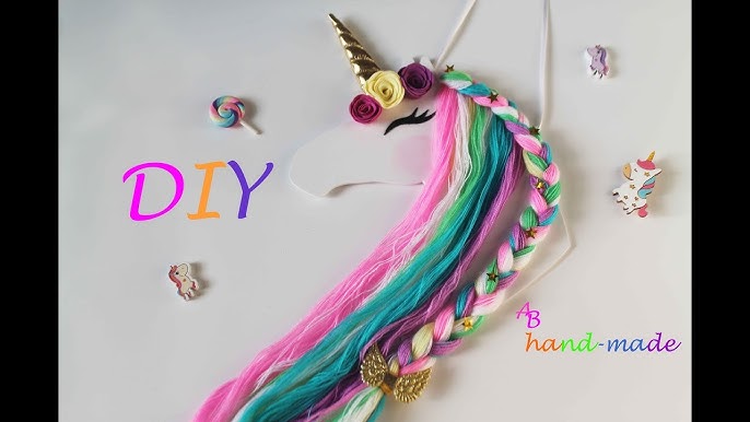 DIY Rainbow Unicorn Bow Holder - The Homes I Have Made