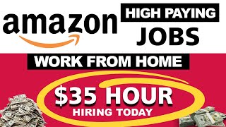 Amazon Is Hiring! $25–$35/Hour Remote Jobs + 2 More You Can Start Today