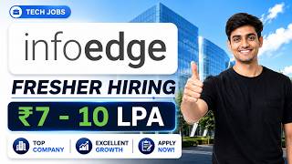 🔥 Info Edge Off-Campus Hiring | SDET Engineer + Java Developer | Freshers Apply