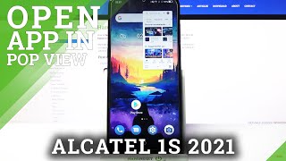 Use Apps in Floating Windows / in Pop Up View - ALCATEL 1S 2021 screenshot 3