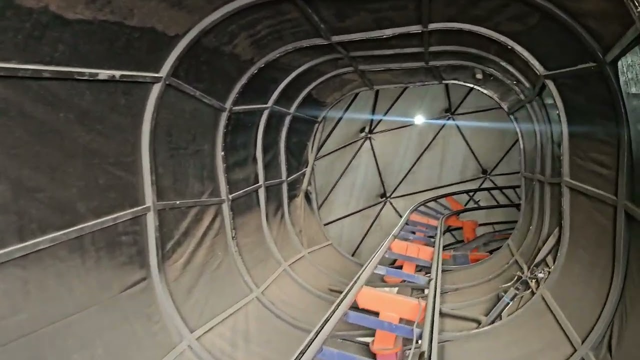 [4K] Dark Coaster POV // Atlantis Land Surabaya // Techrosity