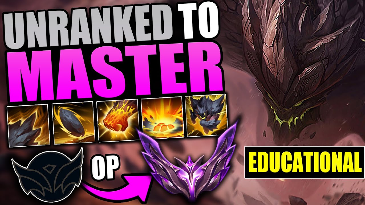 (OP) UNRANKED TO MASTER ON MALPHITE JUNGLE | THE COMPLETE IN-DEPTH GUIDE TO WINNING IN EVERY ELO