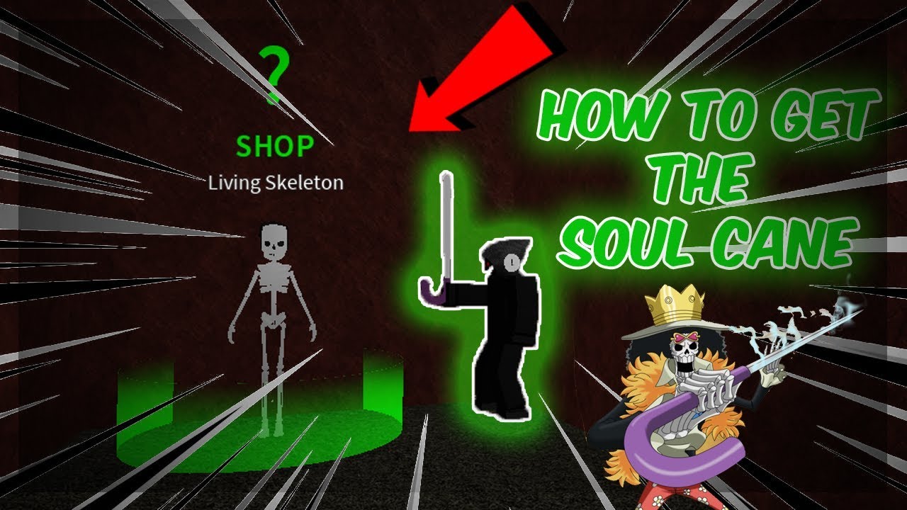 How to get Soul Cane Best sword used as combo extenders Blox Fruits  [Beginners Guide] 