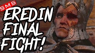 The Witcher 3: Final Boss Eredin Fight Gameplay DEATH MARCH DIFFICUTLY!