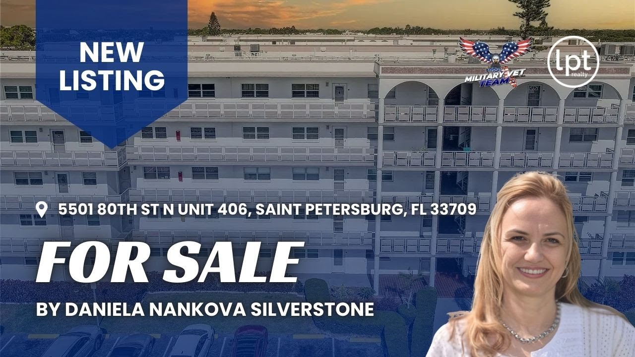 Best Realtor Saint Petersburg - 5501 80th St N UNIT 406