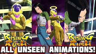 Unseen Animations of Legend Android 17 and Golden Frieza ( Dragon Ball Legends )