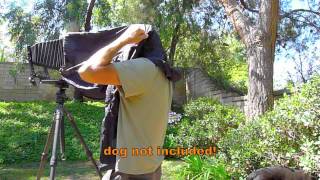 The Ideal View Camera Darkcloth