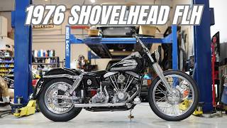1976 Shovelhead FLH / ハーレー ショベルヘッド - YouTube