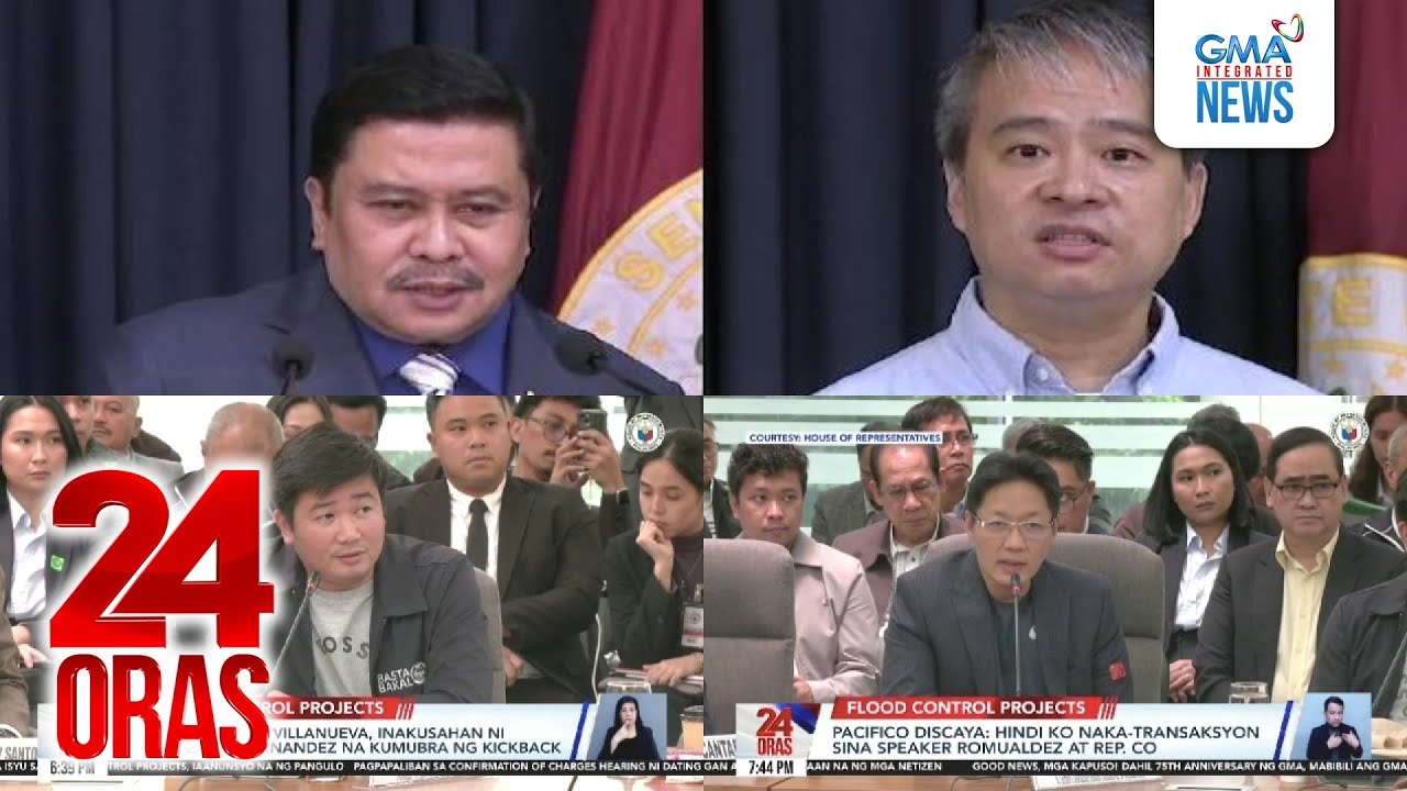 Sen. Estrada at Sen. Villanueva, inakusahan ni DPWH Engr. Hernandez na kumubra ng... | 24 Oras