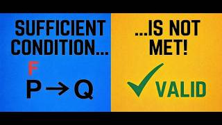 What Happens When the Sufficient Condition Is Not Met