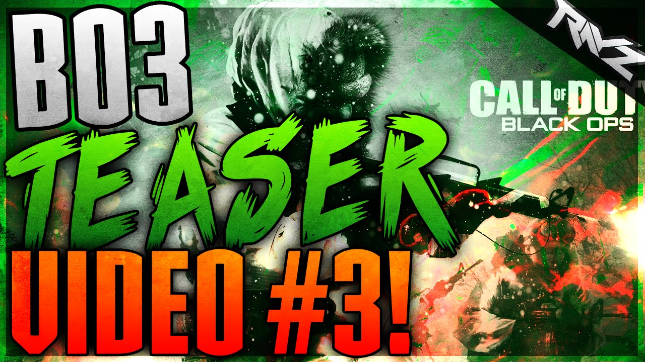 Black Ops 3 Teaser Video 3 Frozen Forest & Winter Soldiers "Black