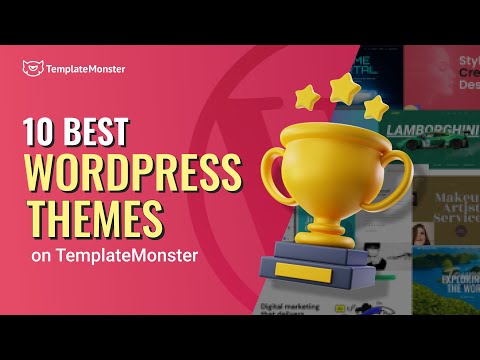 BEST 10 WordPress themes to download on TemplateMonster