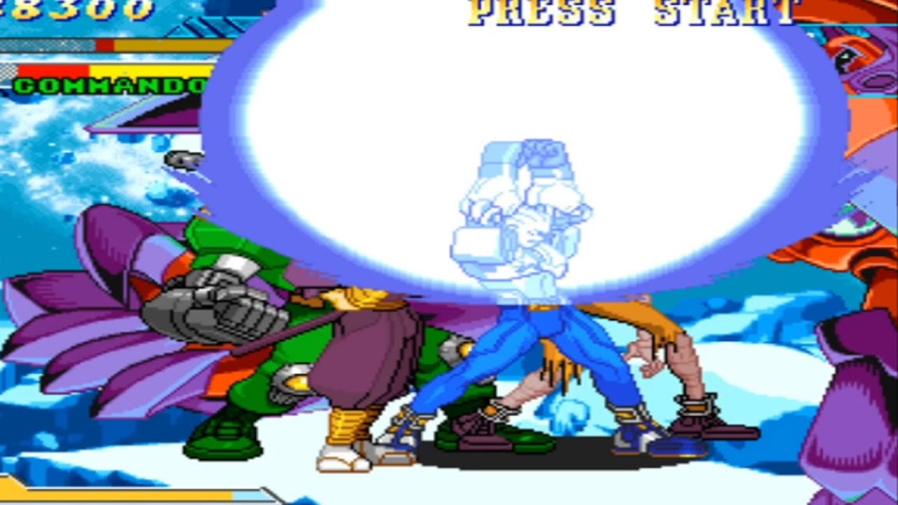Marvel vs  Capcom Clash of Super Heroes Captain Commando  Arcade