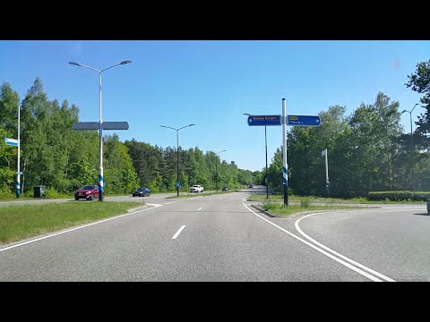 Dashcam Beelden Hilvarenbeek: N269 Aansluiting A58 ---»Afrit Beekse Bergen »Safaripark Beekse Bergen