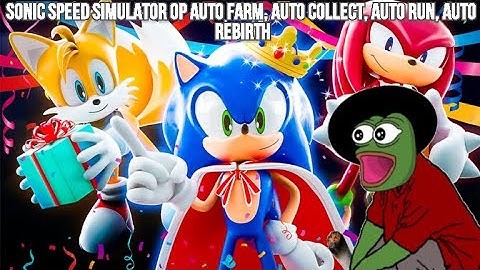 Roblox NEW Sonic Speed Simulator Script Exploit GUI INSANELY OP