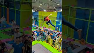 Trampoline high jump😱😱#viralvideo #trending #sportlovers #fitness #youtubeshorts #subscribe