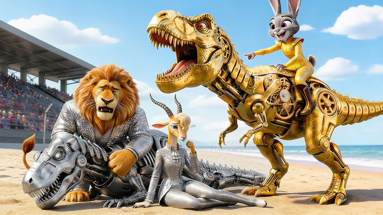 🏆🦖 Zootopia Golden Wins Legendary Dinosaur Battle Championship – Epic Battle Challenge