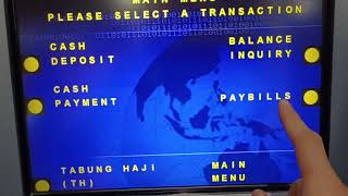 Keep money in Maybank ATM