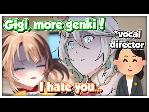Staff-san Told Cecilia to Try to Direct Gigi During Recording and She Immediately Gave Up