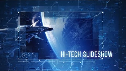 Advanced Hi-Tech Slideshow ( After Effects Project )
