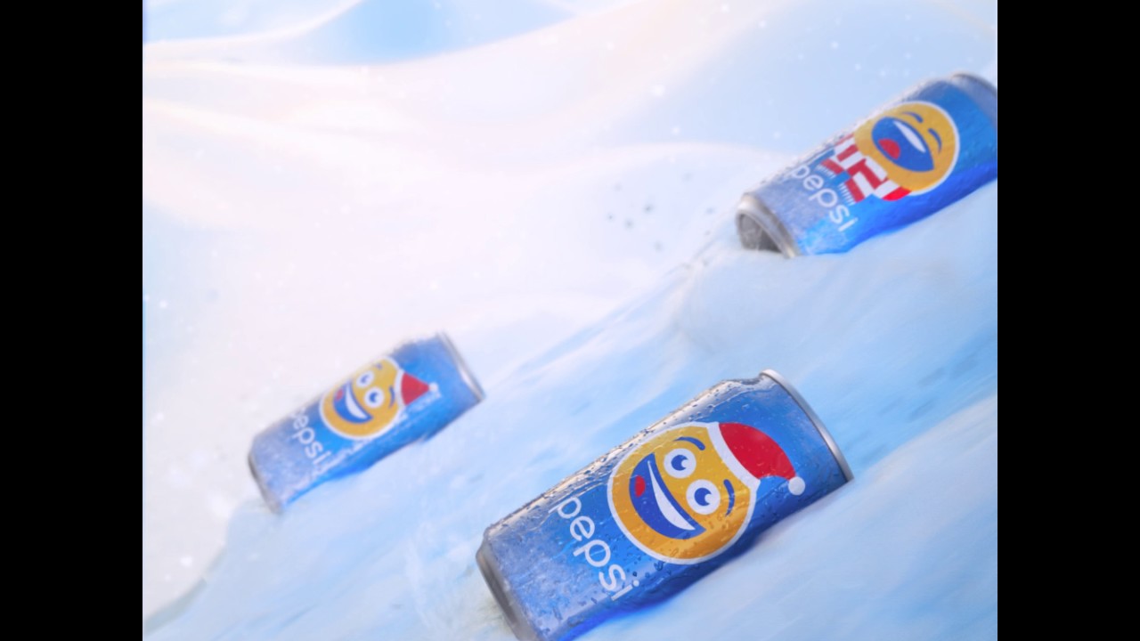 Pepsi Emoji Cans Winter Moments 01 Snow Ride with txt