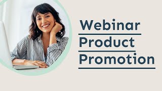 Video Template for Webinar Product Promotion
