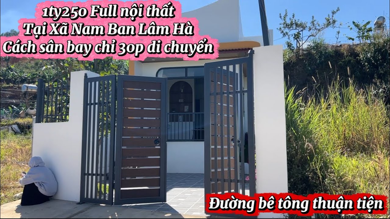 🌿 SỞ HỮU CĂN NHÀ NHỎ – VIEW PHẬT MẸ QUAN ÂM – NAM BAN, LÂM HÀ 🌿GIÁ CHỈ 1 TỶ 250