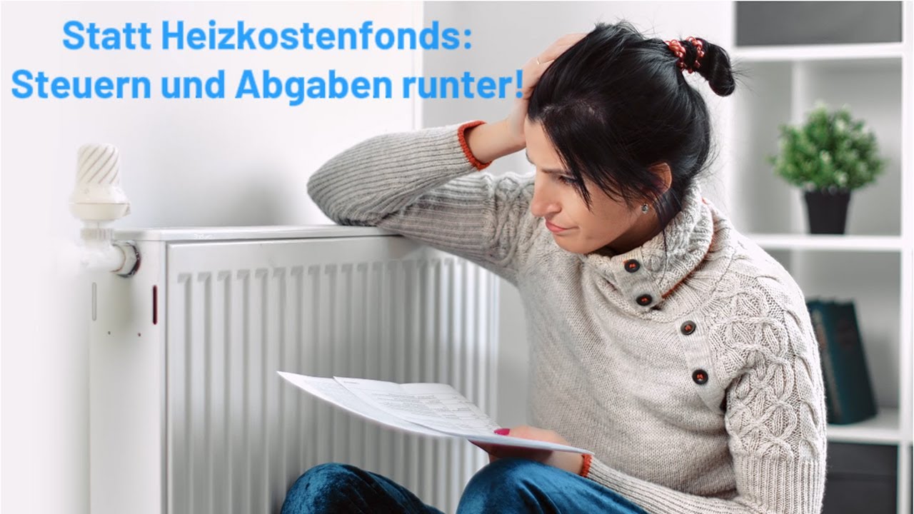 Falsche Steuerklasse 6 Statt 1 Rückzahlung Heizkostenfonds sind der falsche Weg! Debattenbeitrag vom 30.1.25 zum