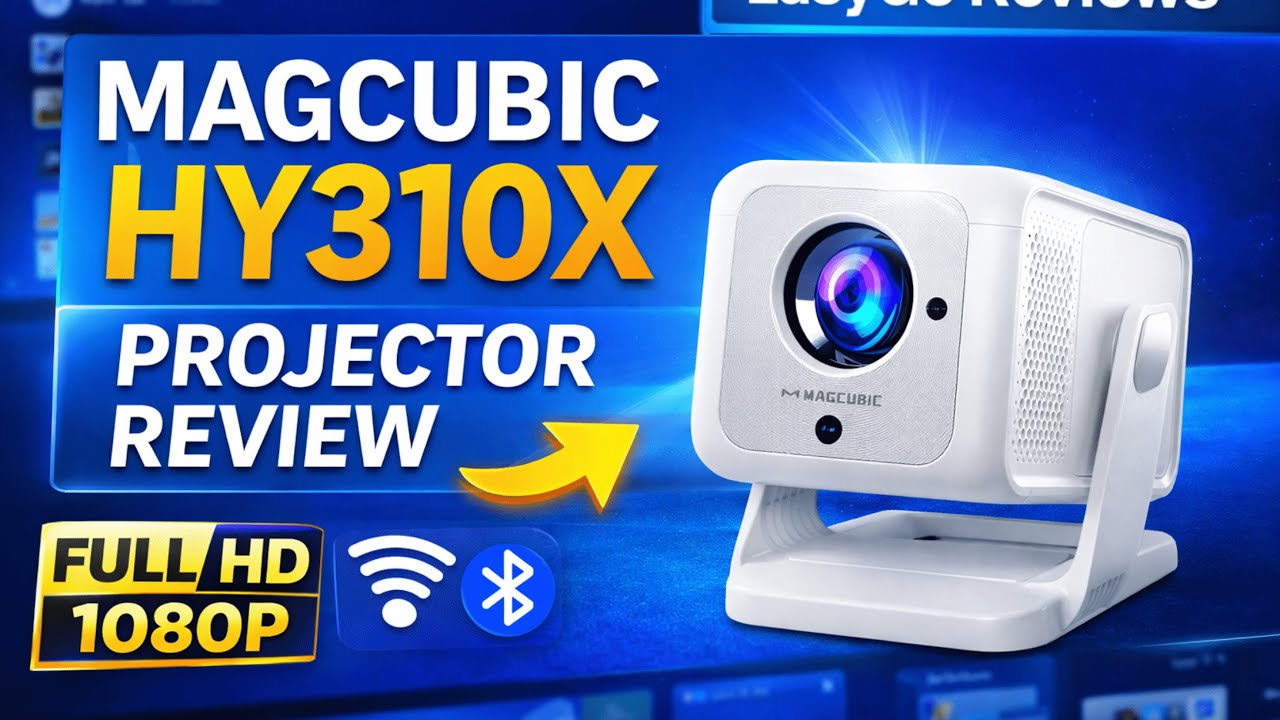 Проектор Magcubic HY310X Full HD: яркий, умный и компактный для максимального удовольствия от дом...