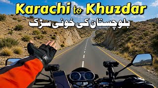 Karachi to Khuzdar on Bike | Epic Balochistan Road Trip 