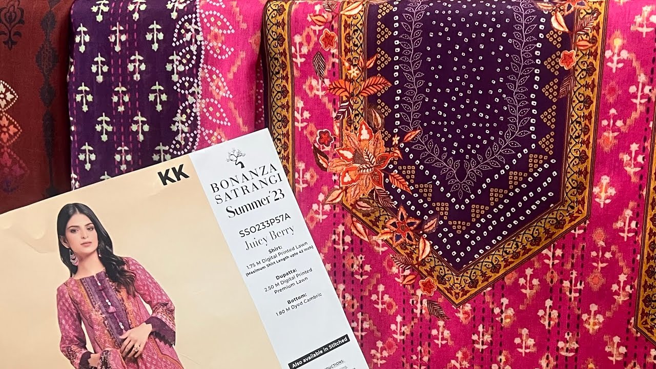 Bonanza Satrangi Sale 2023 YouTube