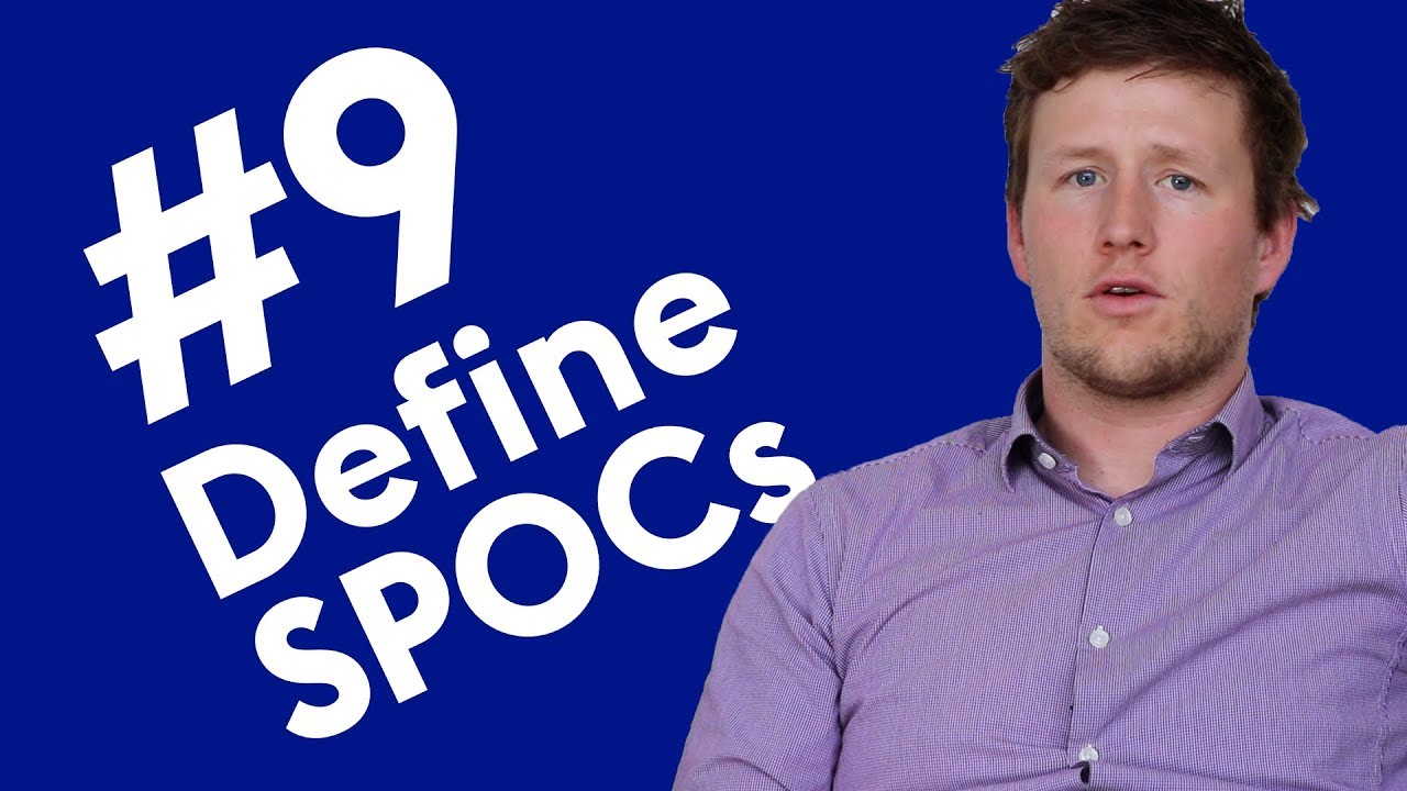 #9 — Define SPOCs (distributed PI Planning)