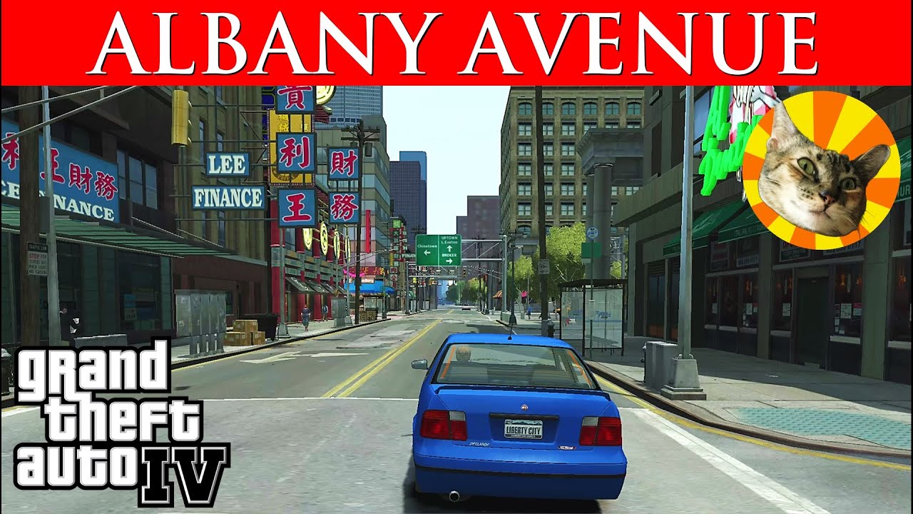 Albany Avenue (Algonquin) Roads of GTA IV YouTube