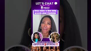 Kenya says Nene gets it rights sometimes ✅ #rhoa #kenyamoore #neneleakes