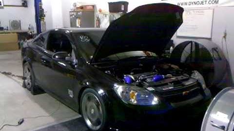 Cobalt Turbo swapped 60-1 dyno 22psi