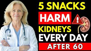 5 “Healthy” Snacks That Quietly Damage Kidneys After 60 | Senior Health Tips