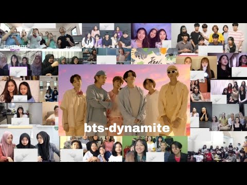 BTS "Dynamite" Kpop Reaction Mashup