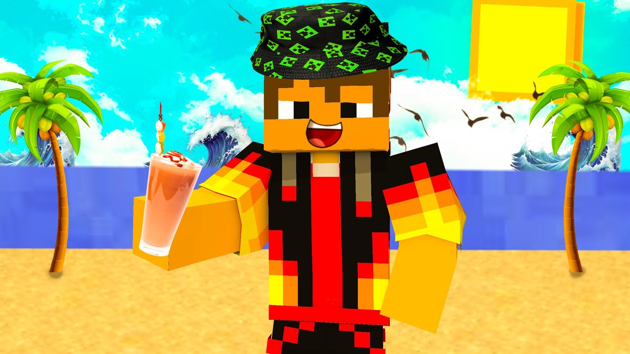 УРА ЛЕТО НАСТУПИЛА В МАЙНКРАФТ | Dimon play