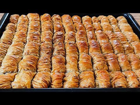 ÇITIR ÇITIR TAM TUTAN‼️ BURMA BAKLAVA TARİFİ 💯RAMAZANDA BAKLAVAYI BU YÖNTEM İLE YAPIN ✅