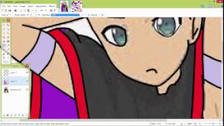 Minecraft SpeedArt: Anime Raven Normal
